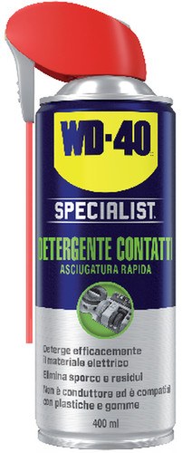 Detergente contatti spray wd40 - detergente,